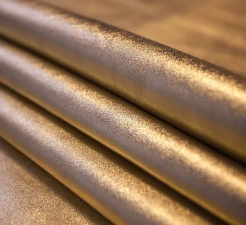 Metallic Finish Leather